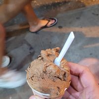 Chocolate amargo at Gelateria Tramonti in Cartagena