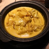 Braised Slice Bean Curd And Potato In Curry Sauce. at Vegetarian Kitchen 素食園坊 in Hong Kong Island