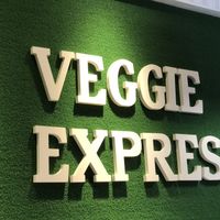 Inside sign at Vegetarian Kitchen 素食園坊 in Hong Kong Island