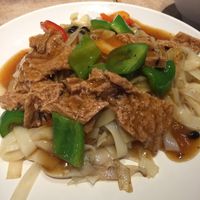 Beef noodles at Vegetarian Kitchen 素食園坊 in Hong Kong Island