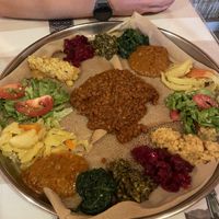vegan sharing platter for 2  at Awash in Geneva