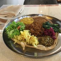 Plat du jour- vegan   at Awash in Geneva