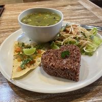 “Thai Green Curry” is anything but Thai and Curry  at Bodhi Leaf Eatery in Denpasar