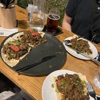 Seitan shawarma   at Four One Six (416) in Tel Aviv