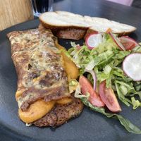 Cheese omelet   at Four One Six (416) in Tel Aviv