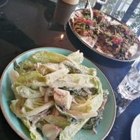 Caesar salad at Four One Six (416) in Tel Aviv
