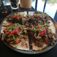 Seitan shawarma at Four One Six (416) in Tel Aviv