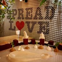 Amazing truffle train! at Four One Six (416) in Tel Aviv