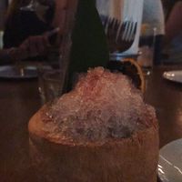 Coconut cocktail  at Four One Six (416) in Tel Aviv