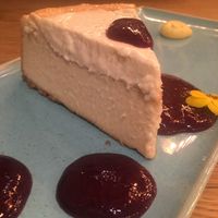 Cheesecake at Four One Six (416) in Tel Aviv