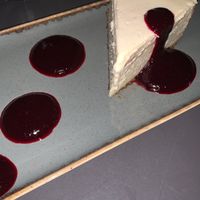Cheesecake at Four One Six (416) in Tel Aviv