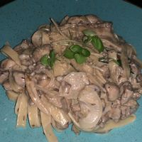 Fetuccine alfredo  at Four One Six (416) in Tel Aviv