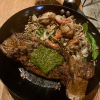 Steak  at Four One Six (416) in Tel Aviv