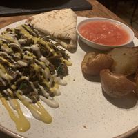 Shawarma  at Four One Six (416) in Tel Aviv