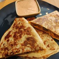 Quesadilla by Pet'o at Balans Bistro in Bratislava