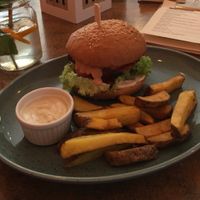 Burger  at Balans Bistro in Bratislava