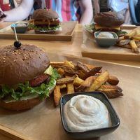 Burger  at Balans Bistro in Bratislava