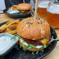 mexico burger  at Balans Bistro in Bratislava