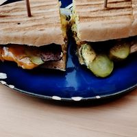 Cuban sandwich at Balans Bistro in Bratislava