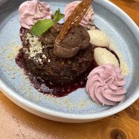 Brownie   at Balans Bistro in Bratislava