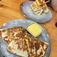 Quesadilla and ?  at Balans Bistro in Bratislava