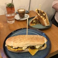 Cubano and burrito    at Balans Bistro in Bratislava