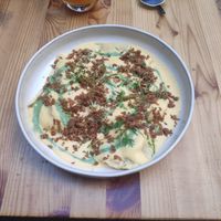 Dumplings at Balans Bistro in Bratislava