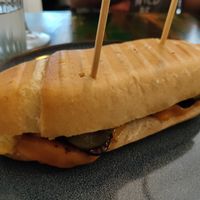 Cuban sandwich (really good) at Balans Bistro in Bratislava