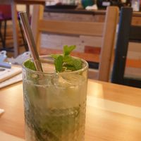 mint lemonade was good at Balans Bistro in Bratislava