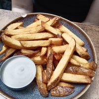 Yummy fries at Balans Bistro in Bratislava