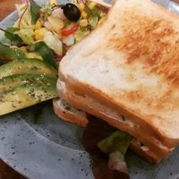 Sandwich at Balans Bistro in Bratislava