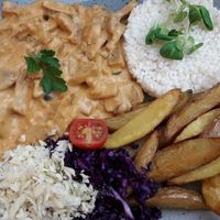 meal of the day  at Balans Bistro in Bratislava