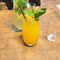 drinks at Balans Bistro in Bratislava