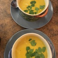 Soup of the day - Thai  at Balans Bistro in Bratislava