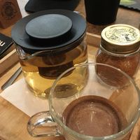 Green Tea at Balans Bistro in Bratislava