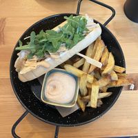 Vegan hot dog (weekend special, not on regular menu)  at Balans Bistro in Bratislava