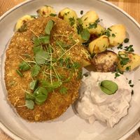 Schnitzel  at Balans Bistro in Bratislava