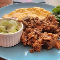 daily menu - gyros  at Balans Bistro in Bratislava