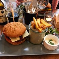 Burger  at Balans Bistro in Bratislava