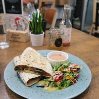 quesadilla at Balans Bistro in Bratislava