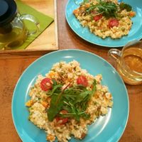 great risotto at Balans Bistro in Bratislava