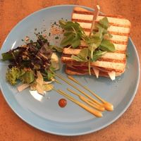 Sandwich at Balans Bistro in Bratislava