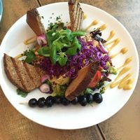 Salad at Balans Bistro in Bratislava