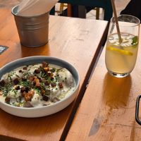 loml right there 💘 at Balans Bistro in Bratislava