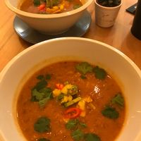 Mexican soup  at Balans Bistro in Bratislava