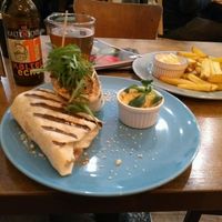 burritos -black beans- at Balans Bistro in Bratislava