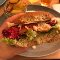 Balans burger  at Balans Bistro in Bratislava