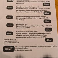 Daily lunch menu - high protein! at Balans Bistro in Bratislava