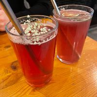 Lemonades at Balans Bistro in Bratislava