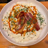 Halusky at Balans Bistro in Bratislava